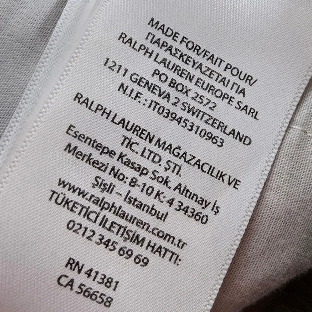 Polo‎ Ralph Lauren Chino Pants Kids Size 10 Tan Khaki Cotton Casual School